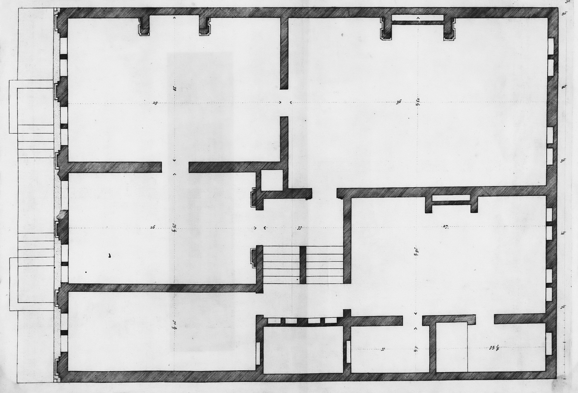 bouwtekening aanbouw